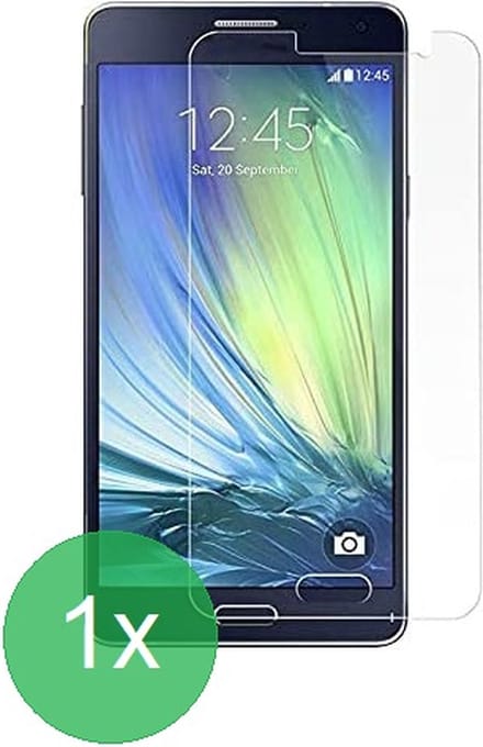 Glasplaatje Geschikt voor: Samsung Galaxy A5 (2015) Screenprotector 1x - screen protector - glas - bescherm - beschermglas - ZT Accessoires