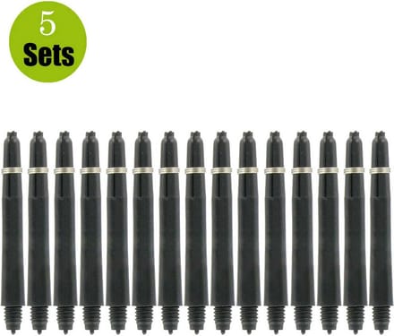 5-Pack NYLON shaft In Between+ Ring - Black