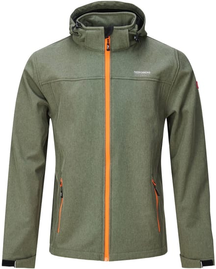 Nordberg Mats Heren Softshell Ms00701-lg - Kleur Groen - Maat 4XL
