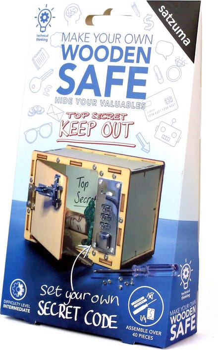 Satzuma - Make your own Wooden Safe - STEM