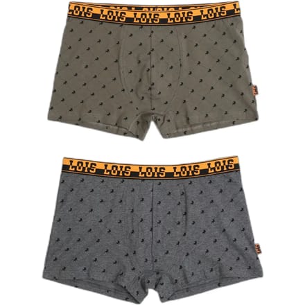Katoenen stretch boxershorts Lois Lux (x2)