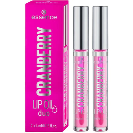 Essence Cranberry Lip Oil Duo 4 ml + 4 ml