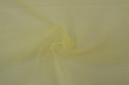 Tule stof - Licht geel - 1 meter - Per meter - 150cm breed