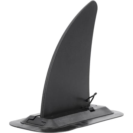 Ensemble d'ailerons de planche de surf gonflables en PVC de qualité, type boucle d'insertion, accessoire pour bassin versant gray