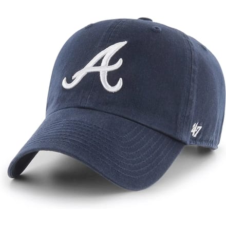Braves honkpetje 47Brand MLB Clean Up