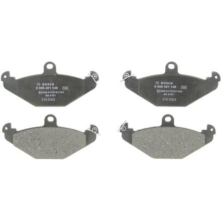 Remblokset BOSCH 0 986 461 148, achter
