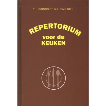 Repertorium Voor De Keuken - TH. Gregoire