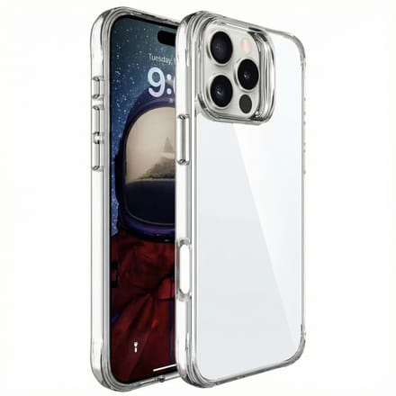 imoshion Hoesje - Geschikt voor Apple iPhone 16 Pro - Case - Transparant