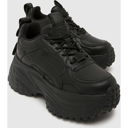 Buffalo Turbo One Dames Zwarte Sneakers