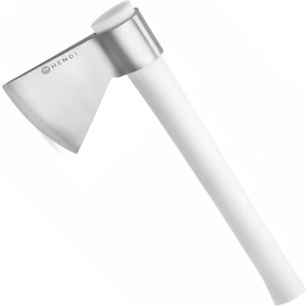 HENDI Vleesbijl – roestvast staal – vaatwasmachinebestendig – 450mm – wit