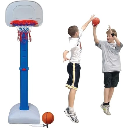 Megaform basketbal speelset verstelbaar - basketbalpaal voor kinderen.