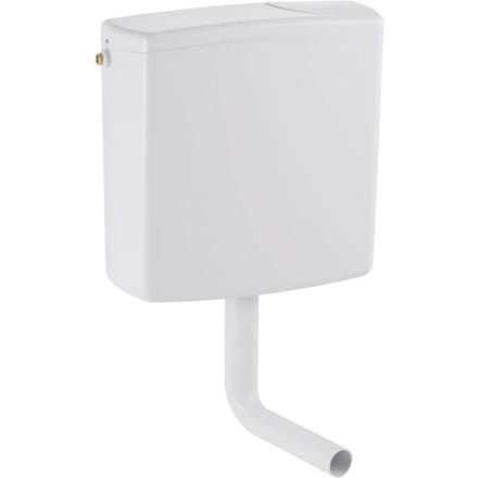 Geberit AP cistern AP140 low-hanging with flush-stop-flush, screwed cistern cover 140.014.11.1