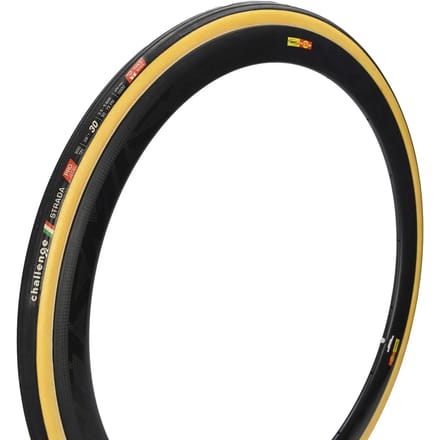 Challenge - Strada Pro Tubular 700X25C Zwart / Bruin