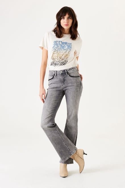 GARCIA U40116 Dames Superslim Fit Jeans Gray - Maat 32