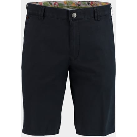 Meyer Bermuda B-Palma Modern Cotton Twill Gabardine Stretch Navy / male
