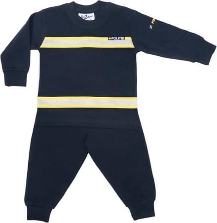 Fun2Wear | Politie Pyjama | Navy Blauw | Maat 92