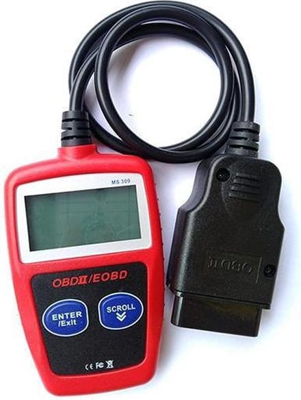 Curioshop MS309 OBD2 Scanner - Auto Uitlezen - Foutcodes Lezen & Wissen - Live Data - OBDII/EOBD