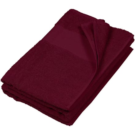 Bad Unisex One Size Kariban Bordeaux 100% Katoen