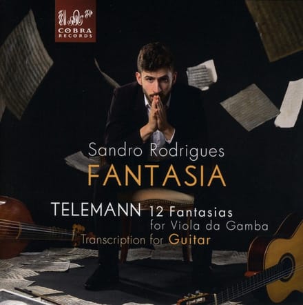 Sandro Rodrigues - Telemann: 12 Fantasias F Viola Da Gamba (CD)