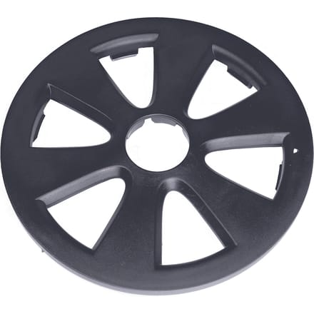 Front hub cap inner (black)