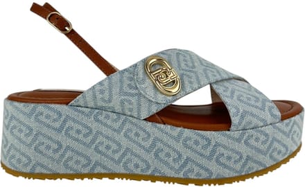 Sandalen met sleehak Liu Jo Sa6141