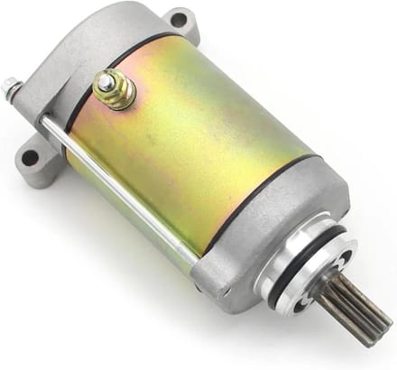 Startmotor Motorfiets - Magneetstartmotor ATV - Voertuig Starten - Duurzame Constructie - 50 g - Zwart