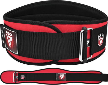 RDX Sports X3 Gewichtsriem - Neopreen - Rood