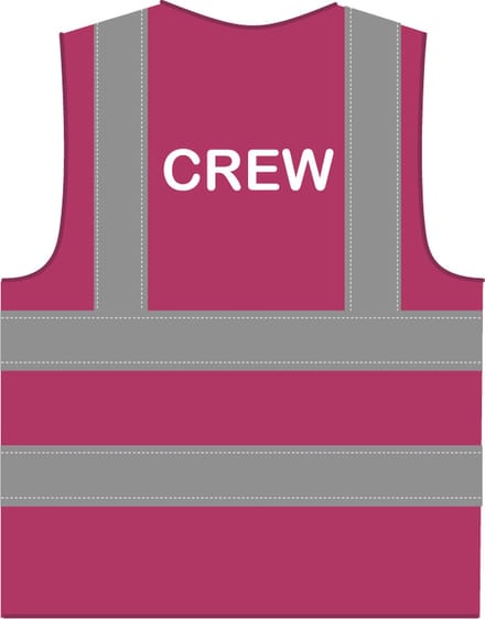 Crew hesje RWS lichtpaars