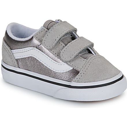 Vans  Lage Sneakers Old Skool V METALLIC SILVER