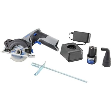 Dremel Blueprint Compactzaag - Geïntegreerde lasergeleider - Inclusief 12V 2.0 Ah accu en snellader