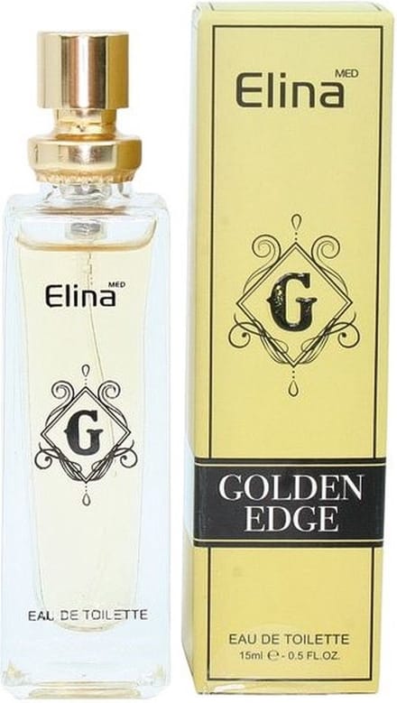 Elina parfum - golden edge - parfum voor mannen - eau de toilette - 15ml