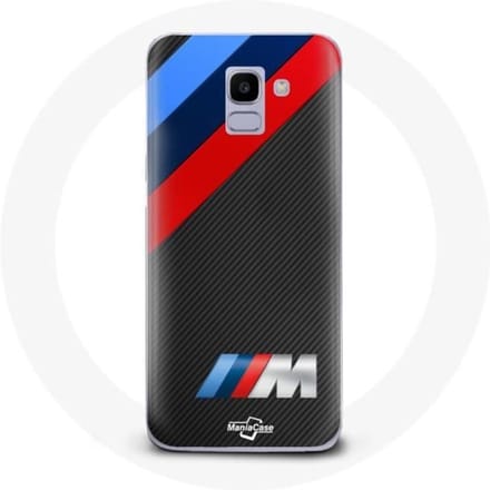 Coque pour Samsung Galaxy A8 2018 BMW M Collection Logo