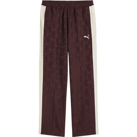 Puma T7 Jacquarded Woven Relaxed Track Broek Bruin K31