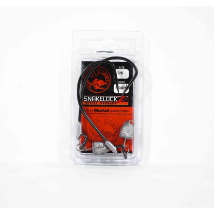 Tackle Tactics TT SnakelockZ jigkop 3/8 oz 8/0 XH 2/pak (6641)