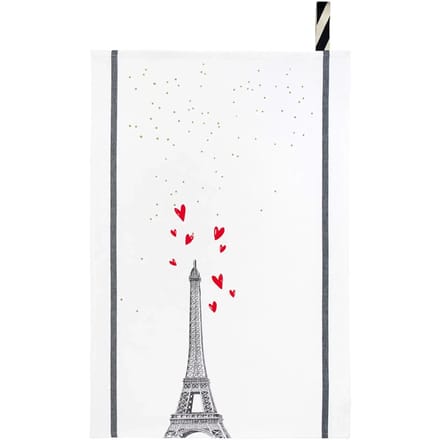 Theedoek La Cerise sur le Gâteau Eiffel