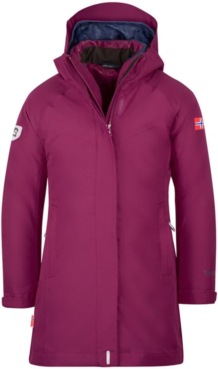 Trollkids Senja Coat Jas Paars 92 cm Meisje