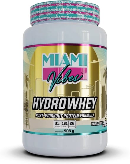 MIAMI VIBES – HYDRO WHEY Sunset Strawberry 908g (2lb)