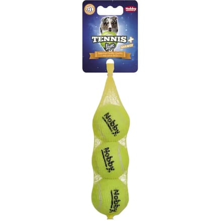Tennisbal voor honden met pieper Nobby Pet (x3)