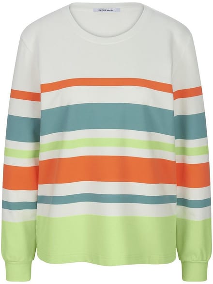Sweatshirt Van Peter Hahn wit