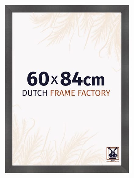 Fotolijst 60x84 cm - MDF - Zwart Mat - Praag