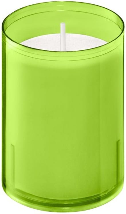 80 stuks Bolsius ReLight kaarsen in lime transparante houders 64/52 (24 uur) LIME