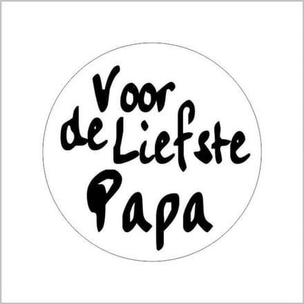 25 Stickers - Liefste Papa