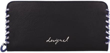Desigual portemonnee Mone Capsule Tiny Fiona Long Wallet Black zwart