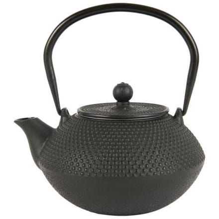IB Laursen theepot met zeef Gietijzer 1,2 liter