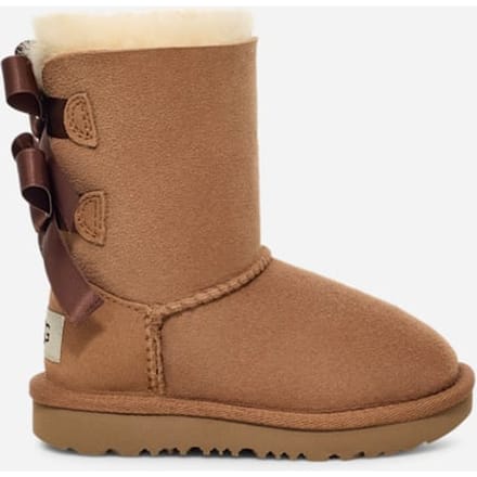 UGG® Bailey Bow II for Kids in Brown, Size 10, Twinface/Polyester/Wool