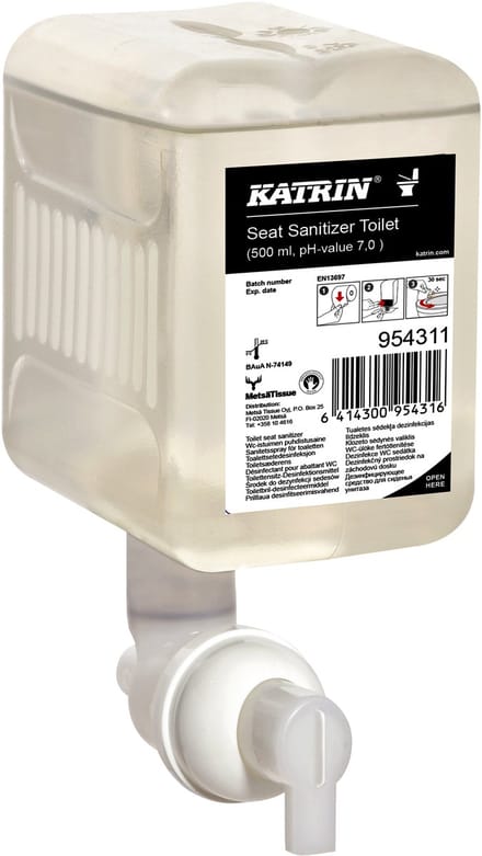 Toiletbrilreiniger katrin 500ml | 12 stuks