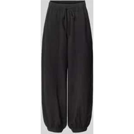 relaxed fit broek van viscosemix model 'Myha'