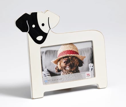 Portret frame hond, Weiss 100x150