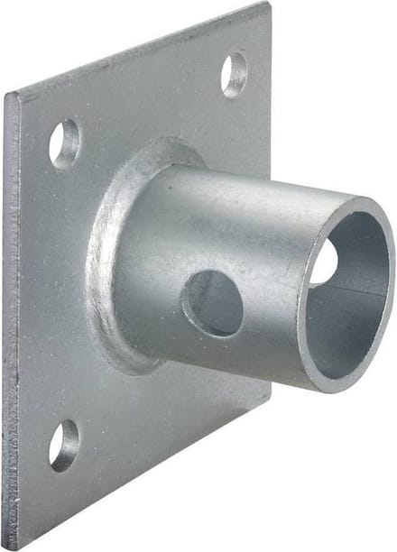 Steunpoot adapter 120x120mm Ø51mm