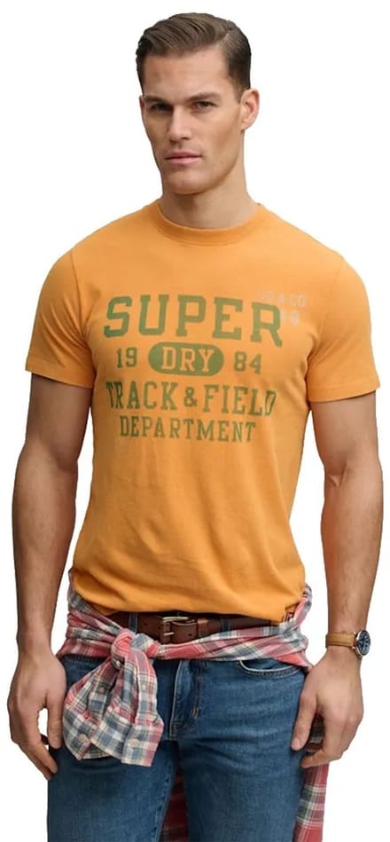 Superdry - Vintage Prep Relaxed T-shirt - Heren - T-shirts